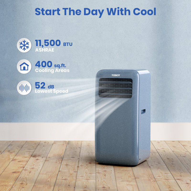 TOSOT 11500 BTU Portable Air Conditioner for 400 Square Feet with